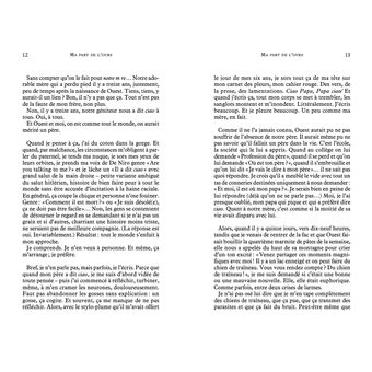Ma part de l'ours