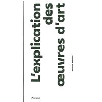 L'explication des oeuvres d'art