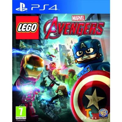 Pochette avant du jeu Lego Marvel's Avengers PS4
