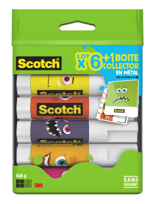 SCOTCH RDC6 BL/6 BAT COLLE MONSTER 8G