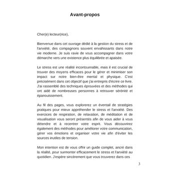 Libérez-vous du stress