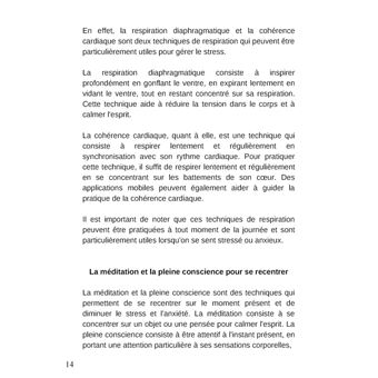Libérez-vous du stress