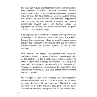 Libérez-vous du stress