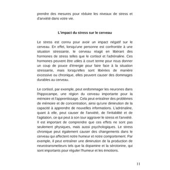 Libérez-vous du stress