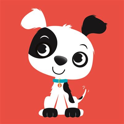 Chien caline-moi