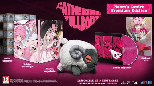 Catherine Full Body Hearts Desire Premium Edition PS4
