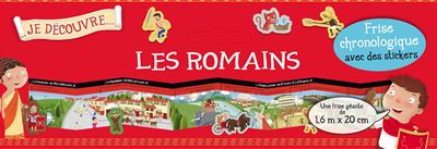 LES ROMAINS FRISE CHRONOLOGIQUE AVEC STICKERS