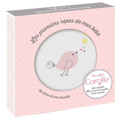 La premiere assiette de mon bebe avec corolle