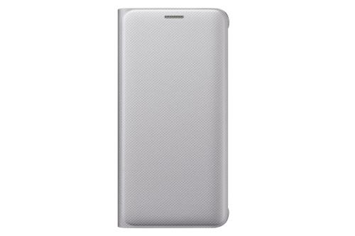 Etui Samsung Flip Wallet pour Galaxy S6 Edge+ Argent