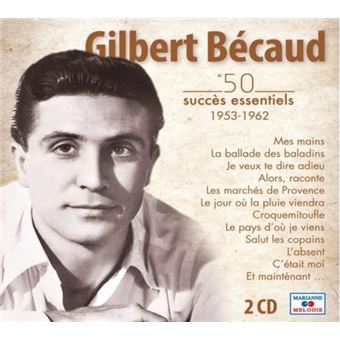 50 Succès Essentiels 1953-1962 - Gilbert Bécaud - CD Album - Achat ...