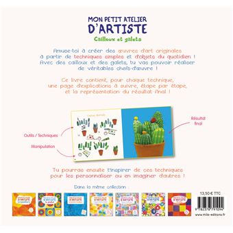 Mon petit atelier d’artiste : Cailloux et galets