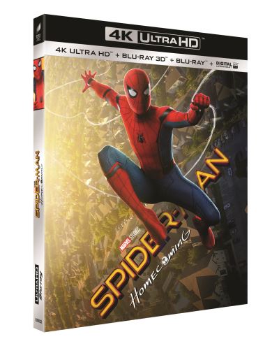 Spider-Man Homecoming Blu-ray 3D + 2D + 4K