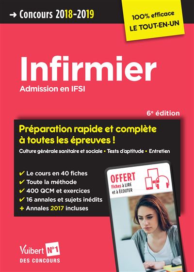 Concours Infirmier - Admission en IFSI - Préparation rapide et complète ...