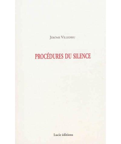 Procédures du silence