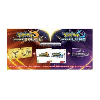 ニンテンドー3DS/2DS 3DS POKEMON ULTRA-LUNE EDITION COLLECTOR Pokemon Ultra-Soleil et Pokemon Ultra-Lune Edition Deluxe Ultra