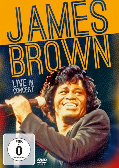 James Brown live in concert DVD