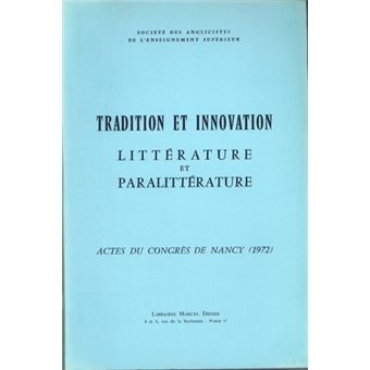 Tradition et innovation