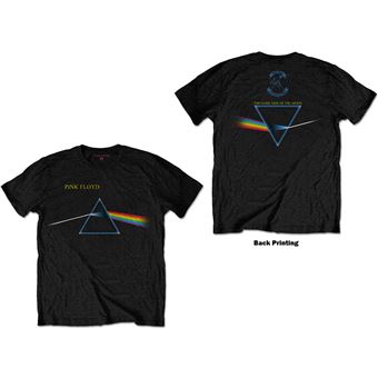 T-Shirt Pink Floyd DSOTM Flipped Unisex Noir