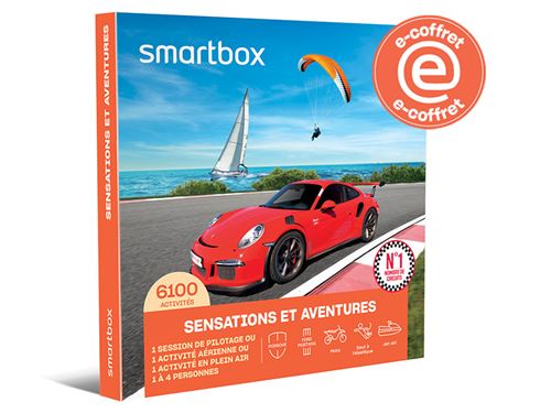 E-COFFRET SmartBox Sensations et aventures