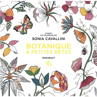 Le petit livre de coloriages - Botanique
