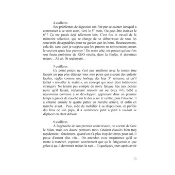 Avant j'avais des principes maintenant je suis papa