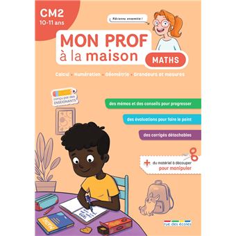 Mon prof à la maison - Maths CM2