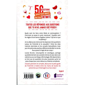 50 questions pour tout savoir sur ton intimité