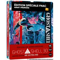Ghost In The Shell 30ème Anniversaire Édition Spéciale Fnac - Avant-Première SteelBook® Blu-ray 4K Ultra HD
