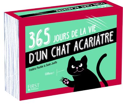 Le Calendrier 2023 Du Chat Acariâtre Le Retour 365 Jours De La Vie D'un Chat Acariâtre - Relié - Frédéric Pouhier, Susie  Jung-Hee Jouffa - Achat Livre | Fnac