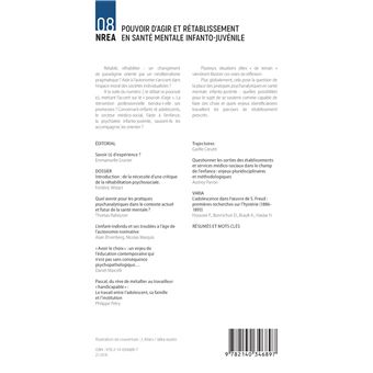 Pouvoir d'agir et rétablissement en santé mentale infanto-juvénile