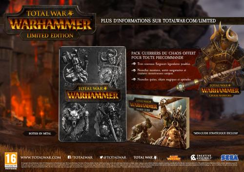 Total War Warhammer Limited Edition PC - Jeux vidéo - Achat & prix