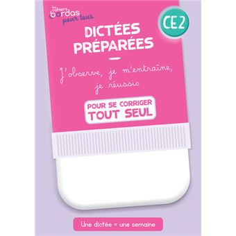Cahiers Bordas pour tous - Dictées CE2 - 2023 - Cahier corrigé