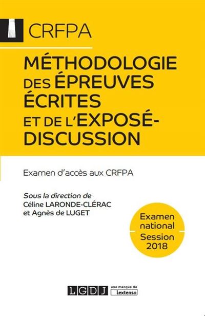 Methodologie des epreuves ecrites et de l expose-discussion 2eme ed