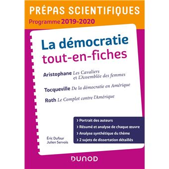 La démocratie tout-en-fiches - Prépas scientifiques - Programme 2019-2020