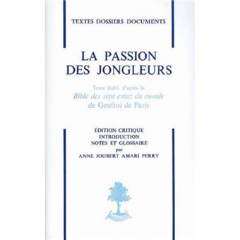 La passion des jongleurs