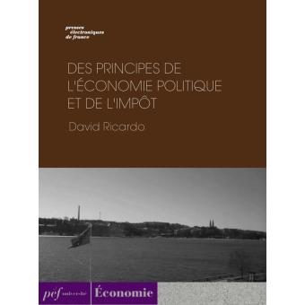 Des principes de l'économie politique et de l'impôt - 1
