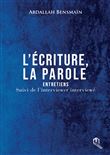 L'écriture, la parole