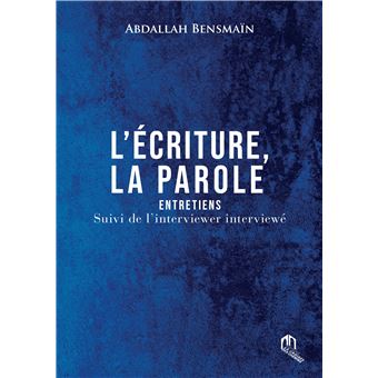 L'écriture, la parole