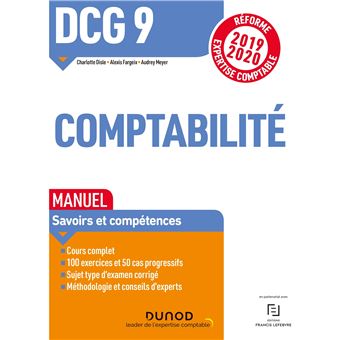 DCG 9 Comptabilité - Manuel - Réforme 2019-2020