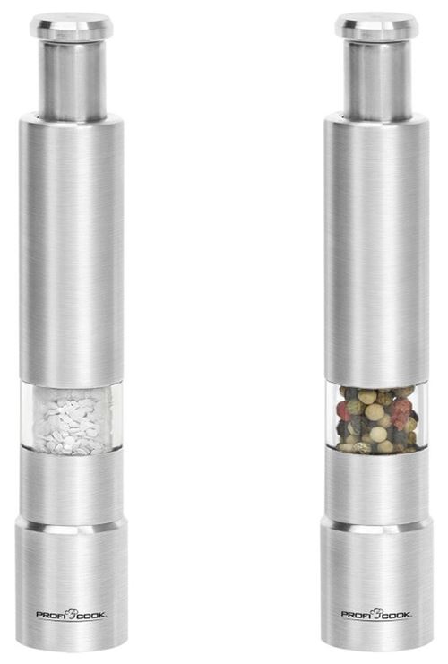 PROFICOOK SALT AND PEPPER STAINLESS STEEL