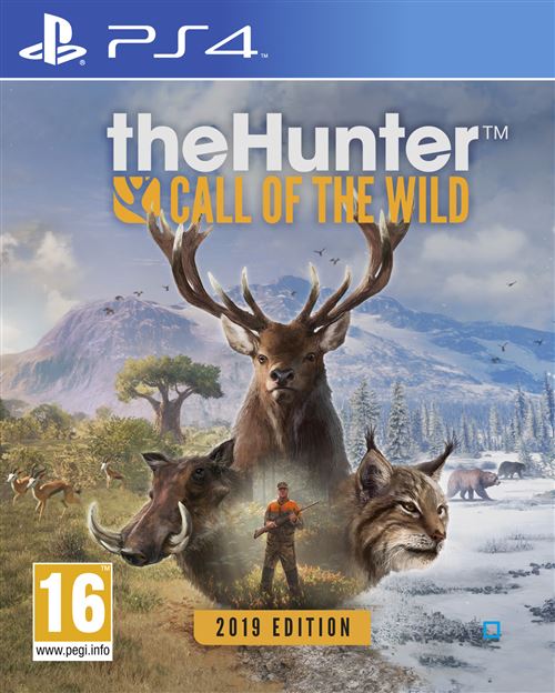 Pochette avant du jeu theHunter Call of The Wild Edition 2019 Edition Game of the Year PS4