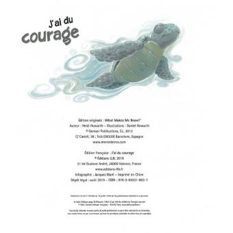 Mes émotions - j'ai du courage