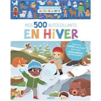 Mes tout premiers autocollants - 500 autocollants - en hiver