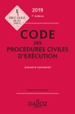 Code des procédures civiles d'exécution 2019, annoté et commenté - 7e ed.