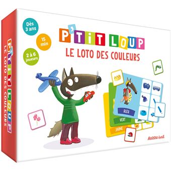 P'tit loup - le loto des couleurs