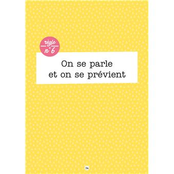 Les règles positives de l'organisation en famille