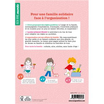 Les règles positives de l'organisation en famille