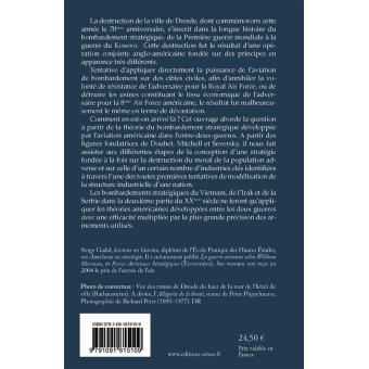 Théories américaines du bombardement stratégique