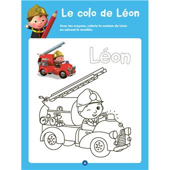 Coloriages et jeux P'tit garçon (bleu)