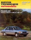 Revue technique automobile 441.5 Peugeot 305 GR, SR 86-89 GT, GTX, auto 83/89